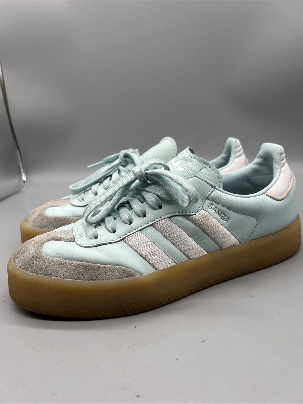 Adidas sambas baby blue - Picture 2 of 9